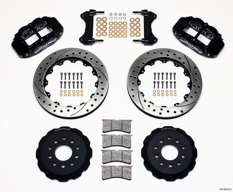 Wilwood Narrow Superlite 6R Front Hat Kit 13.06in Drilled 98-02 Camaro/Firebird Wilwood Narrow Superlite 6R Front Hat Kit 13.06in Drilled 98-02 Camaro/Firebird