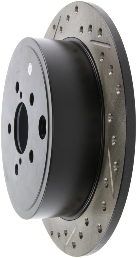 StopTech 08-10 Impreza WRX (Exc STi)/08-10 Impreza Coupe/Sedan Slotted & Drilled Right Rear Rotor StopTech 08-10 Impreza WRX (Exc STi)/08-10 Impreza Coupe/Sedan Slotted & Drilled Right Rear Rotor