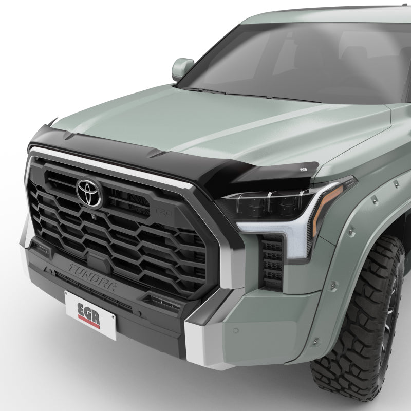 EGR 22-23 Toyota Tundra Superguard Hood Guard - Dark Smoke EGR 22-23 Toyota Tundra Superguard Hood Guard - Dark Smoke