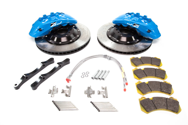 Alcon 2009+ Nissan GT-R R35 412x36mm Rotor Sky Blue 6 Piston Caliper RC6 Front Axle Kit Alcon 2009+ Nissan GT-R R35 412x36mm Rotor Sky Blue 6 Piston Caliper RC6 Front Axle Kit