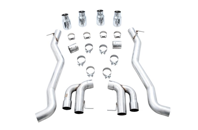 AWE Tuning 18-19 BMW M5 (F90) 4.4T AWD Axle-back Exhaust - Track Edition (Chrome Silver Tips) AWE Tuning 18-19 BMW M5 (F90) 4.4T AWD Axle-back Exhaust - Track Edition (Chrome Silver Tips)