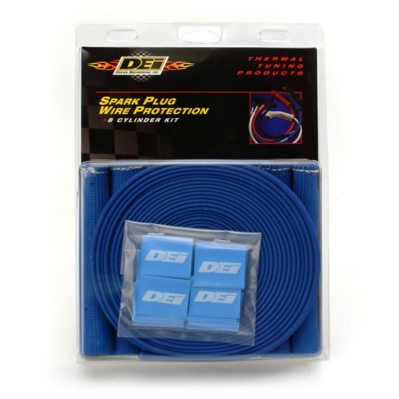 DEI Protect-A-Boot and Wire Kit 8 Cylinder - Blue DEI Protect-A-Boot and Wire Kit 8 Cylinder - Blue
