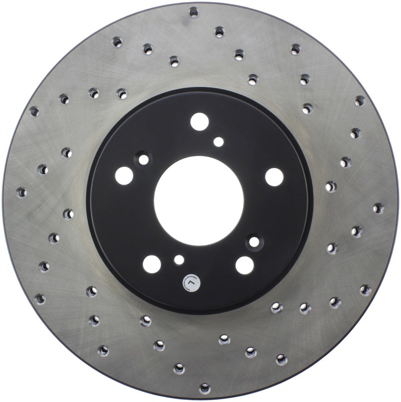 StopTech 99-08 Acura TL (STD Caliber) / 01-03 CL / 04-09 TSX Cross Drilled Left Front Rotor StopTech 99-08 Acura TL (STD Caliber) / 01-03 CL / 04-09 TSX Cross Drilled Left Front Rotor