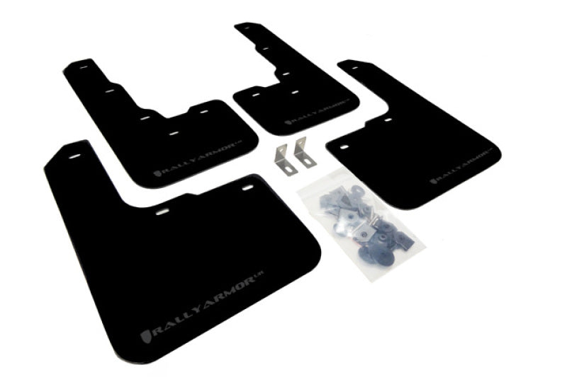 Rally Armor 13-16 Dodge Dart Black UR Mud Flap w/ Grey Logo Rally Armor 13-16 Dodge Dart Black UR Mud Flap w/ Grey Logo