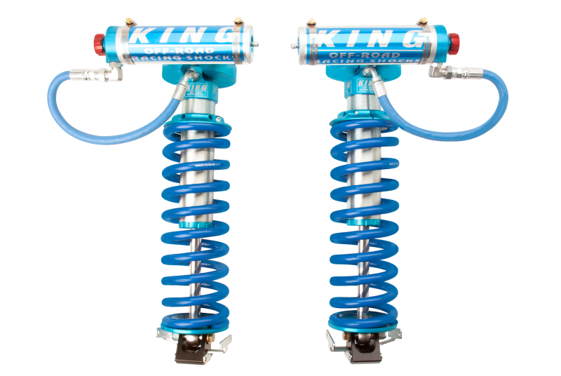 King Shocks 2005+ Ford F-250 4WD Front 2.5 Dia Remote Res Coilover Conversion w/Adjuster (Pair) King Shocks 2005+ Ford F-250 4WD Front 2.5 Dia Remote Res Coilover Conversion w/Adjuster (Pair)