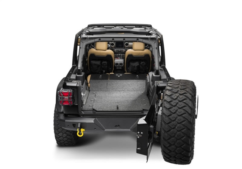 BedRug 18-23 Jeep JL 4 Door 4pc Rear Cargo Kit BedRug 18-23 Jeep JL 4 Door 4pc Rear Cargo Kit