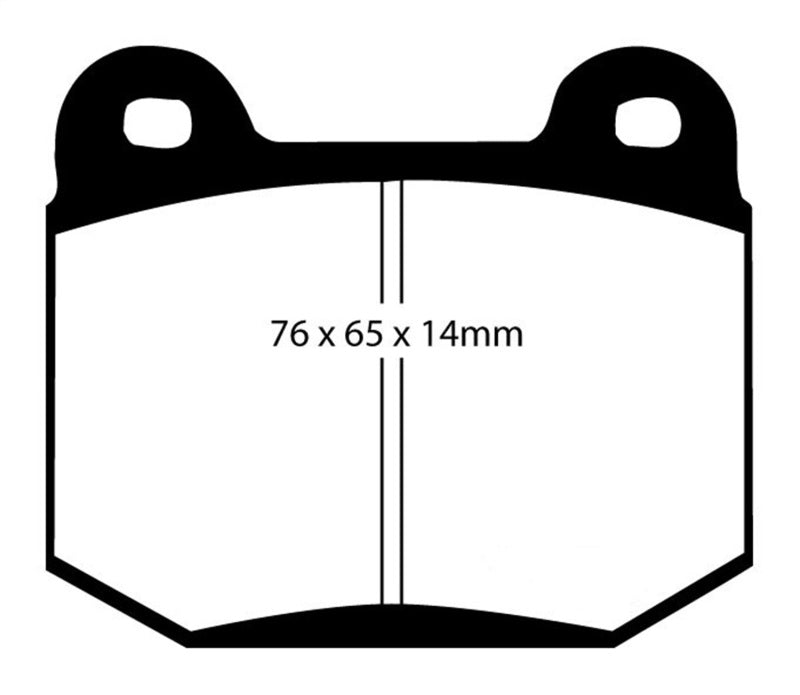 EBC 03-04 Infiniti G35 3.5 (Manual) (Brembo) Yellowstuff Rear Brake Pads EBC 03-04 Infiniti G35 3.5 (Manual) (Brembo) Yellowstuff Rear Brake Pads