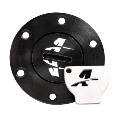 Aeromotive 1.5in Screw-on Fillcap - Black