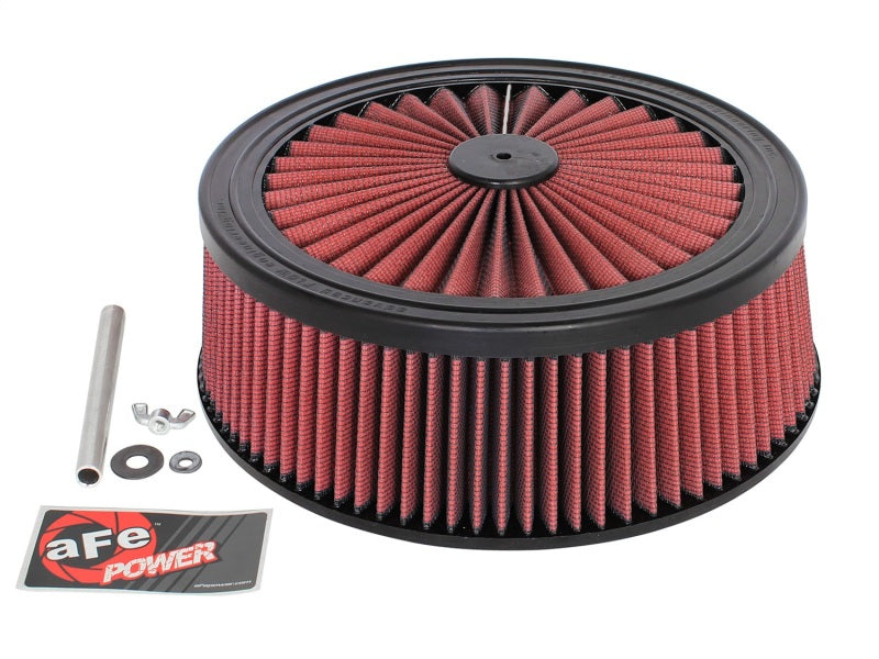 aFe MagnumFLOW Air Filters Round Racing P5R A/F TOP Racer 14D x 5H (Blk/Red) aFe MagnumFLOW Air Filters Round Racing P5R A/F TOP Racer 14D x 5H (Blk/Red)