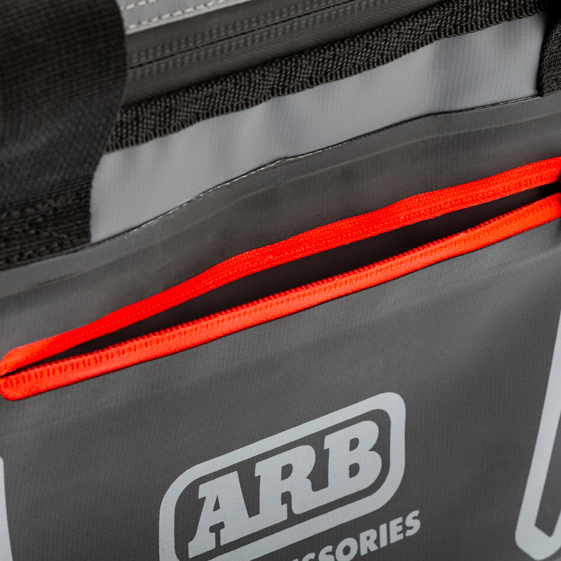 ARB Cooler Bag Charcoal w/ Red Highlights 15in L x 11in W x 9in H Holds 22 Cans ARB Cooler Bag Charcoal w/ Red Highlights 15in L x 11in W x 9in H Holds 22 Cans