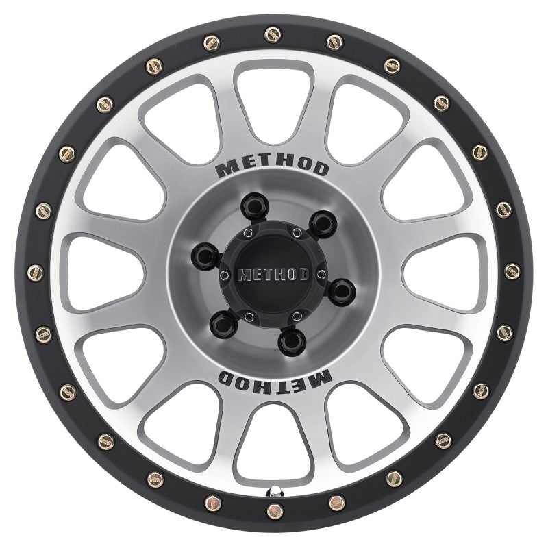 Method MR305 NV 18x9 0mm Offset 6x5.5 108mm CB Machined/Black Street Loc Wheel Method MR305 NV 18x9 0mm Offset 6x5.5 108mm CB Machined/Black Street Loc Wheel