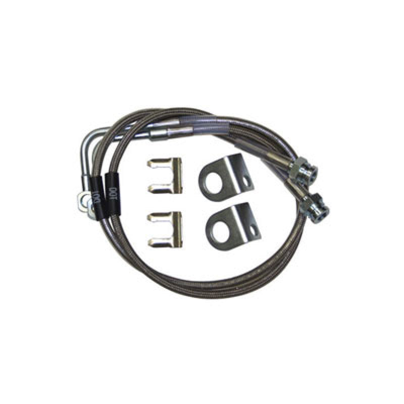 Synergy 07-18 Jeep Wrangler JK/JKU Extended Front/Rear DOT Approved Brake Line Kit Synergy 07-18 Jeep Wrangler JK/JKU Extended Front/Rear DOT Approved Brake Line Kit