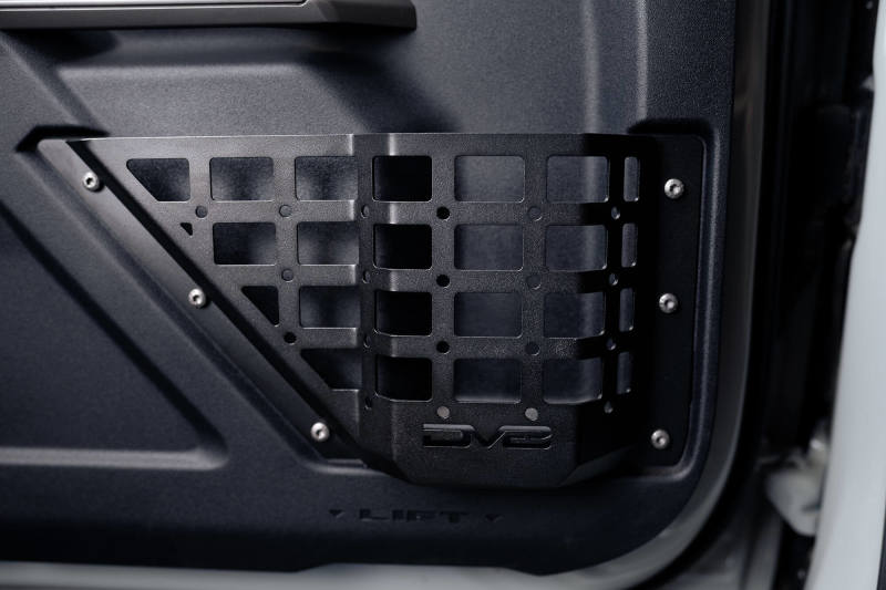 DV8 21-23 Ford Bronco Front Door Pocket Molle Panels DV8 21-23 Ford Bronco Front Door Pocket Molle Panels