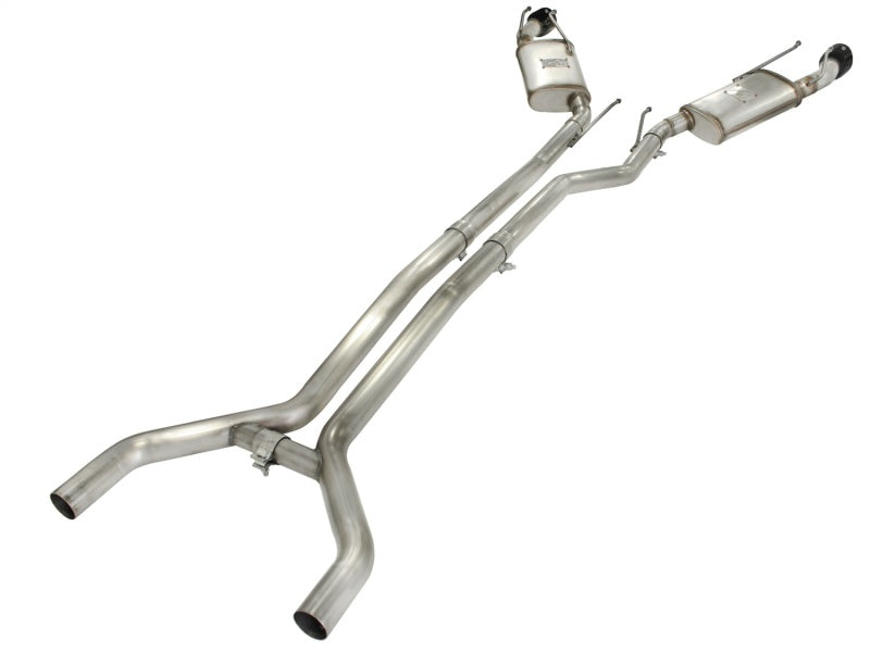 aFe MACHForce XP Exhaust 2.5in Stainless Steel CB/10-13 Chevy Camaro V6-3.6L (td) (gloss blk tip) aFe MACHForce XP Exhaust 2.5in Stainless Steel CB/10-13 Chevy Camaro V6-3.6L (td) (gloss blk tip)