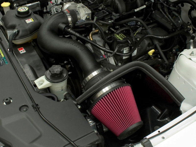 Airaid 2010 Ford Mustang 4.0L MXP Intake System w/ Tube (Oiled / Red Media) Airaid 2010 Ford Mustang 4.0L MXP Intake System w/ Tube (Oiled / Red Media)