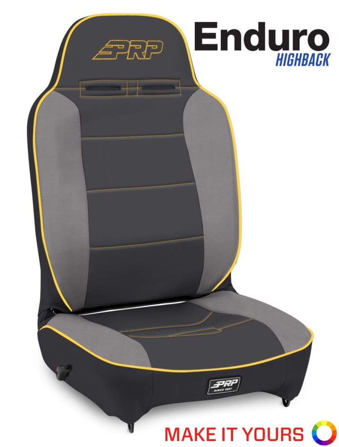 PRP Enduro High Back Reclining 4 In. Extra Tall Suspension Seat (Driver Side) PRP Enduro High Back Reclining 4 In. Extra Tall Suspension Seat (Driver Side)