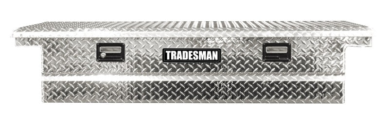 Tradesman Aluminum Single Lid Cross Bed Truck Tool Box (63in.) - Brite Tradesman Aluminum Single Lid Cross Bed Truck Tool Box (63in.) - Brite
