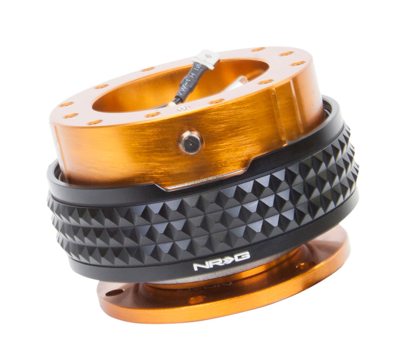 NRG Quick Release Kit - Pyramid Edition - Rose Gold Body / Black Pyramid Ring NRG Quick Release Kit - Pyramid Edition - Rose Gold Body / Black Pyramid Ring