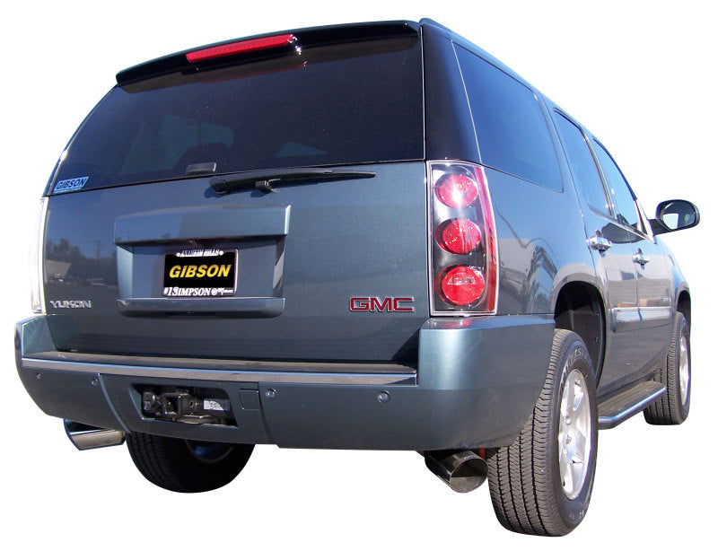 Gibson 07-10 Cadillac Escalade ESV Base 6.2L 2.5in Cat-Back Dual Extreme Exhaust - Stainless Gibson 07-10 Cadillac Escalade ESV Base 6.2L 2.5in Cat-Back Dual Extreme Exhaust - Stainless