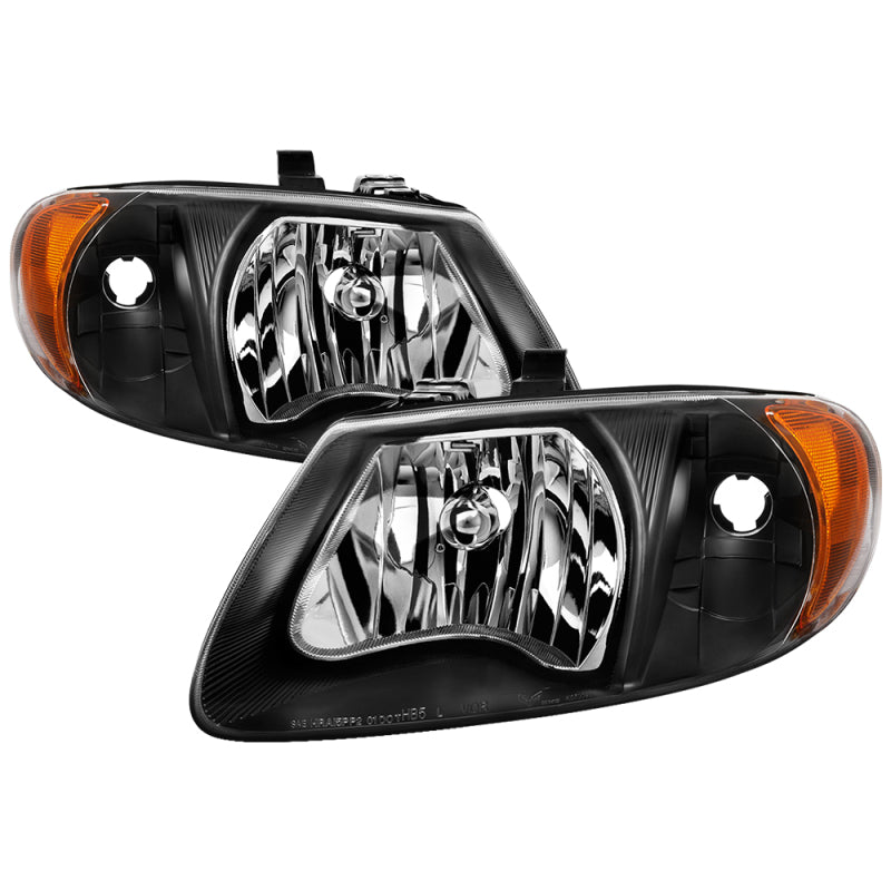 xTune Chrysler Voyager & Grand Voyager 01-03 Crystal Headlights Black HD-JH-DCA01-AM-BK xTune Chrysler Voyager & Grand Voyager 01-03 Crystal Headlights Black HD-JH-DCA01-AM-BK