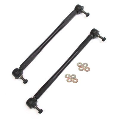 BMR 10-11 5th Gen Camaro Front Sway Bar End Link Kit - Black