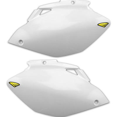 Cycra 06-09 Yamaha YZ250-450F Side Number Panels - White