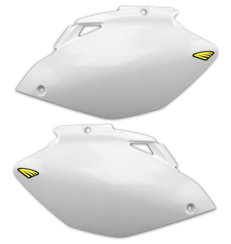 Cycra 06-09 Yamaha YZ250-450F Side Number Panels - White Cycra 06-09 Yamaha YZ250-450F Side Number Panels - White