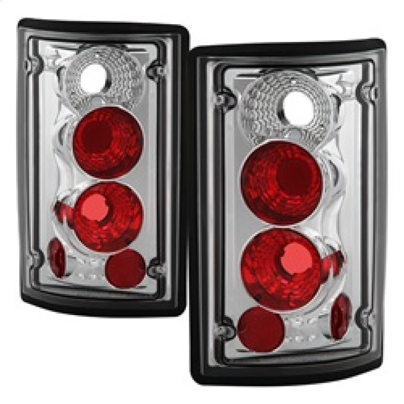 Spyder Ford Excursion 00-06/Econoline 150/250/350/450/550 95-06 Euro Tail Lights Chrm ALT-YD-FEC00-C Spyder Ford Excursion 00-06/Econoline 150/250/350/450/550 95-06 Euro Tail Lights Chrm ALT-YD-FEC00-C