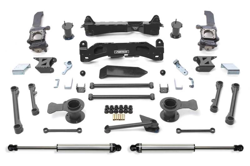 Fabtech 10-13 Toyota FJ 4WD 6in Basic Sys w/Rr Dlss Shks Fabtech 10-13 Toyota FJ 4WD 6in Basic Sys w/Rr Dlss Shks