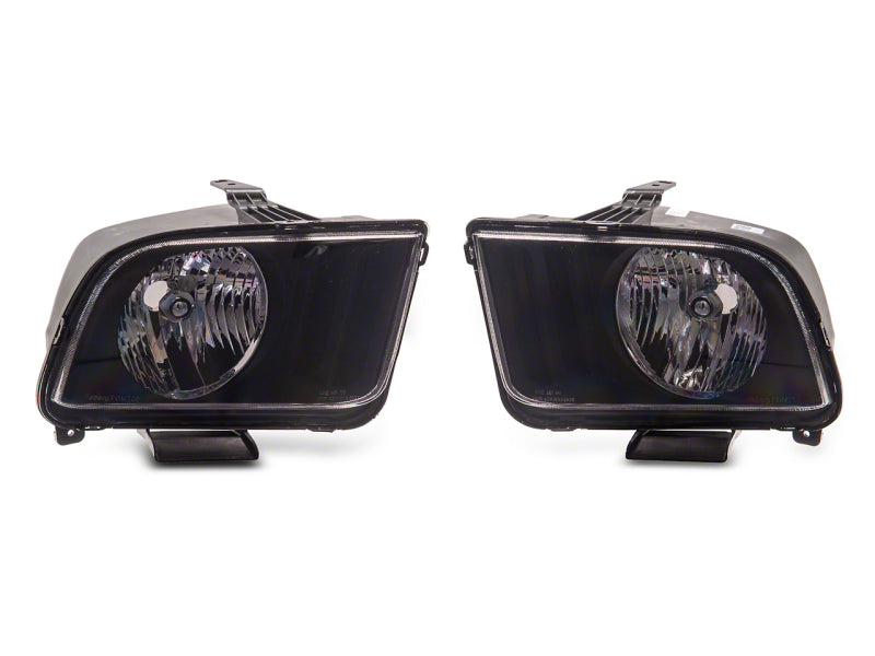 Raxiom 05-09 Ford Mustang Axial Series OEM Style Rep Headlights- Chrome Housing (Clear Lens) Raxiom 05-09 Ford Mustang Axial Series OEM Style Rep Headlights- Chrome Housing (Clear Lens)