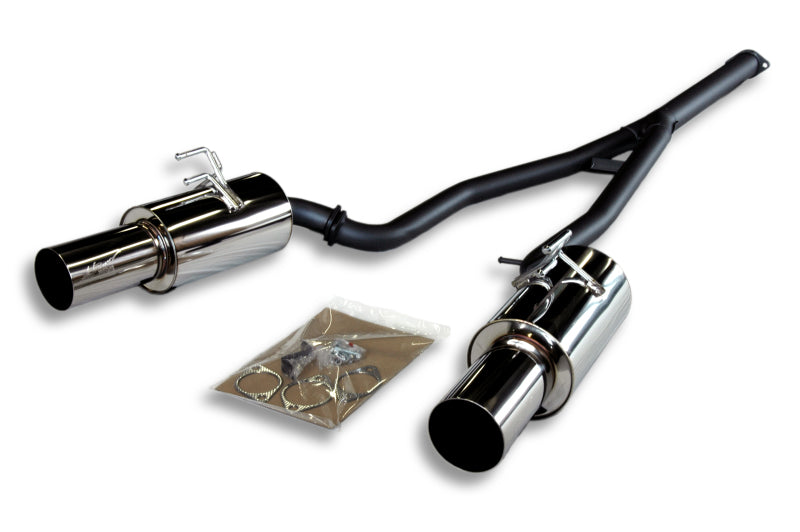 HKS 08-09 Evo 10 Hi-Power Dual Tip Catback Exhaust HKS 08-09 Evo 10 Hi-Power Dual Tip Catback Exhaust