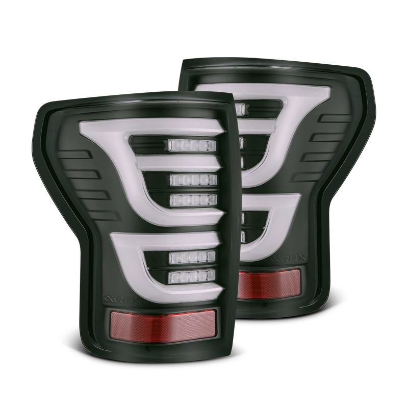 AlphaRex 07-13 Toyota Tundra LUXX-Series LED Tail Lights Black AlphaRex 07-13 Toyota Tundra LUXX-Series LED Tail Lights Black