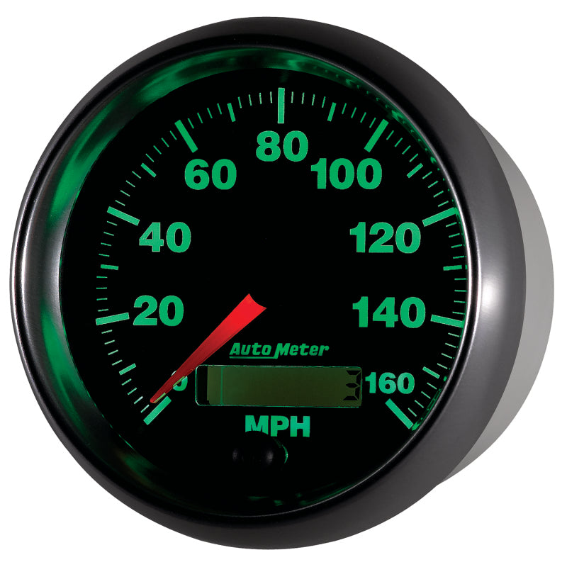 Autometer GS 3-3/8 inch 160 MPH In Dash Speedometer Gauge Autometer GS 3-3/8 inch 160 MPH In Dash Speedometer Gauge