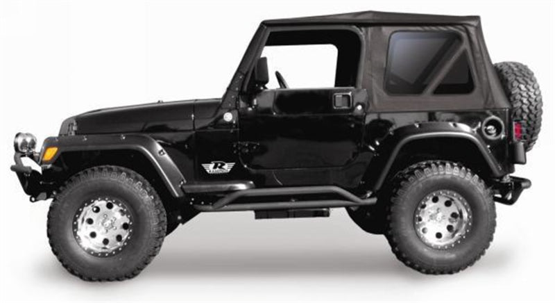 Rampage 1997-2006 Jeep Wrangler(TJ) Complete Top - Black Diamond Rampage 1997-2006 Jeep Wrangler(TJ) Complete Top - Black Diamond