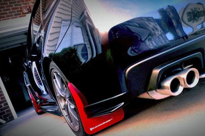 Rally Armor 15-21 Subaru WRX/STI Black UR Mud Flap w/Light Blue Logo Rally Armor 15-21 Subaru WRX/STI Black UR Mud Flap w/Light Blue Logo