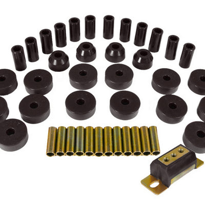 Prothane 74-75 Jeep CJ5 Total Kit - Black