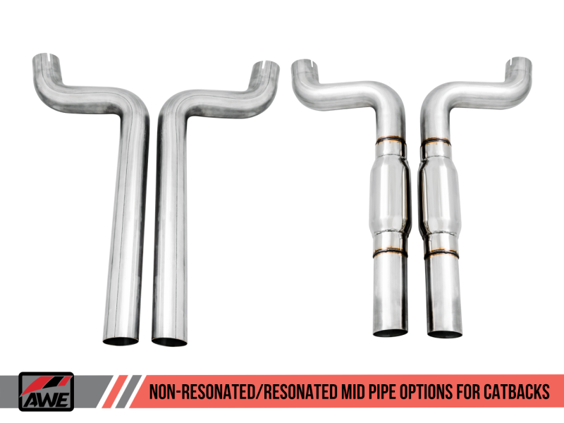 AWE Tuning 16-19 Chevy Camaro SS Non-Resonated Conversion Kit AWE Tuning 16-19 Chevy Camaro SS Non-Resonated Conversion Kit