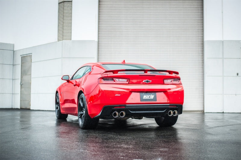 Borla 16-17 Camaro SS 6.2L Dual Tip Dual Split Rear Exit Dual Mode Catback Exhaust (NPP) Borla 16-17 Camaro SS 6.2L Dual Tip Dual Split Rear Exit Dual Mode Catback Exhaust (NPP)