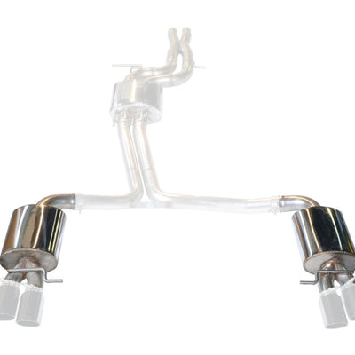 AWE Tuning 10-16 Audi S4 Quattro 3.0T (B8/8.5) Conversion Kit - Track to Touring (90mm Tips)