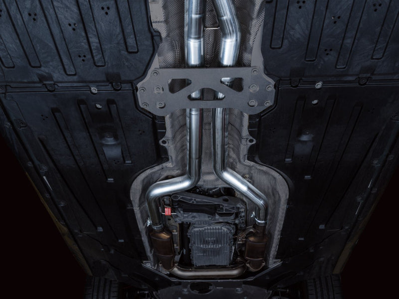 AWE Non-Resonated Performance Mid Pipe for BMW G8X M3/M4 AWE Non-Resonated Performance Mid Pipe for BMW G8X M3/M4