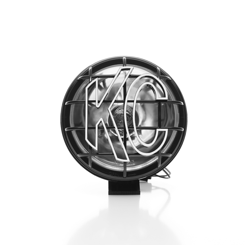 KC HiLiTES Apollo Pro 6in. Halogen Light 100w Spot Beam (Single) - Black KC HiLiTES Apollo Pro 6in. Halogen Light 100w Spot Beam (Single) - Black