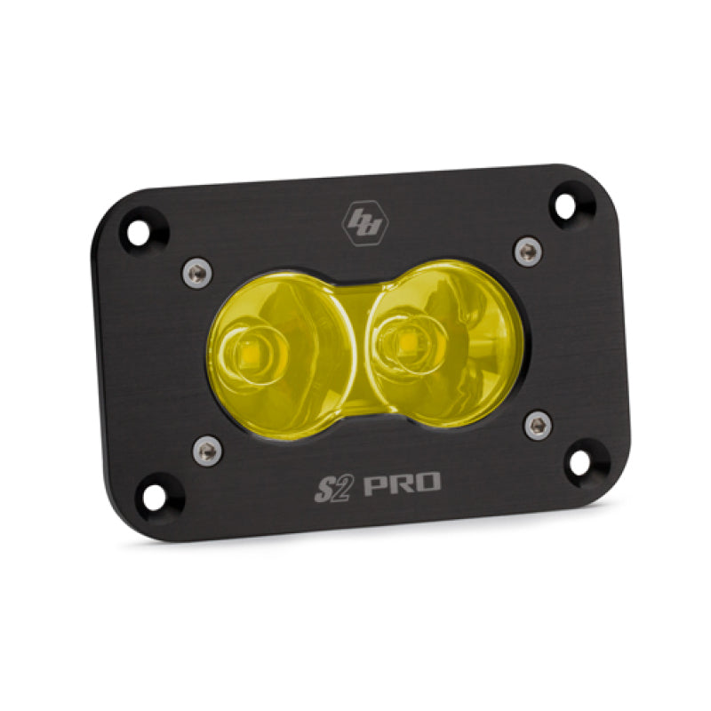 Baja Designs S2 Pro Flush Mount Work/Scene Pattern LED Work Light - Amber Baja Designs S2 Pro Flush Mount Work/Scene Pattern LED Work Light - Amber