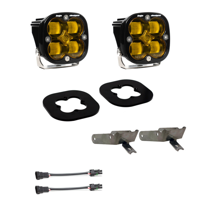 Baja Designs 11-16 Ford Super Duty Fog Pocket Kit - Amber Baja Designs 11-16 Ford Super Duty Fog Pocket Kit - Amber