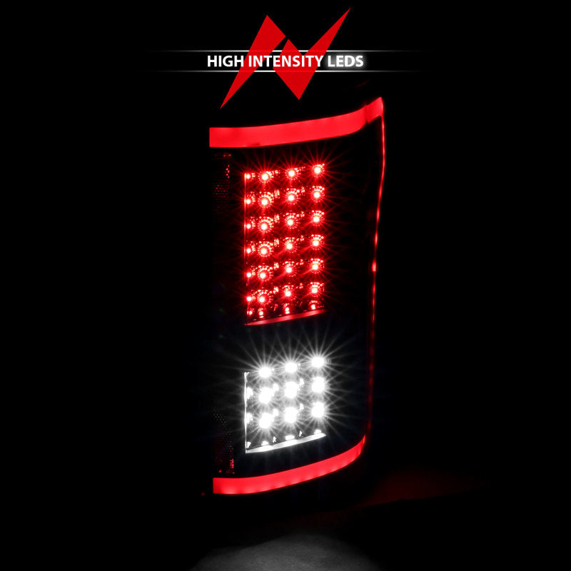 ANZO 15-17 Ford F-150 LED Taillights Black w/ Sequential ANZO 15-17 Ford F-150 LED Taillights Black w/ Sequential