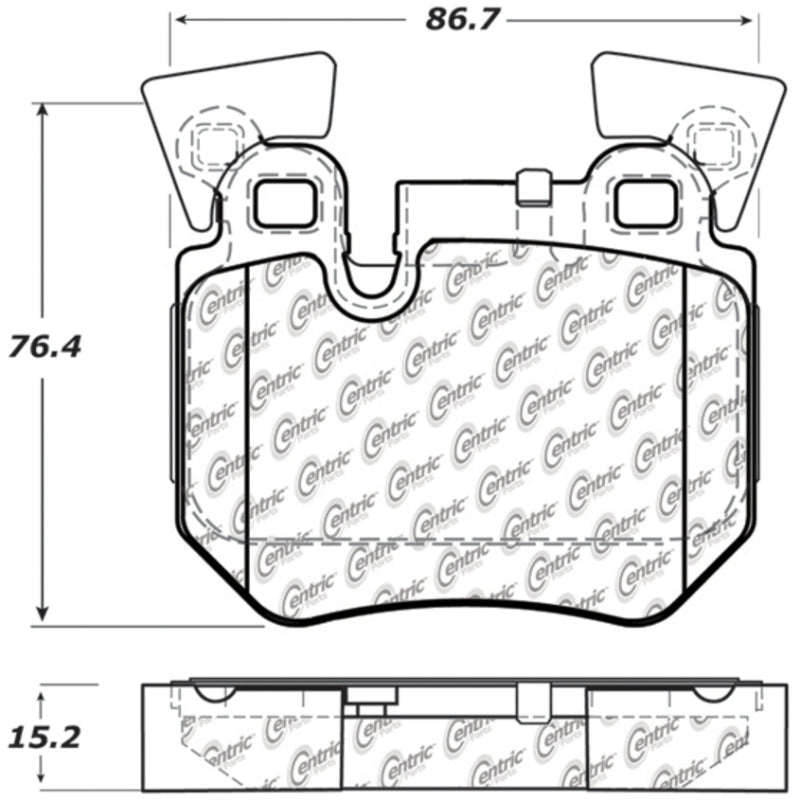 StopTech Street Touring 08-09 BMW 128i/135i Coupe Rear Brake Pads StopTech Street Touring 08-09 BMW 128i/135i Coupe Rear Brake Pads