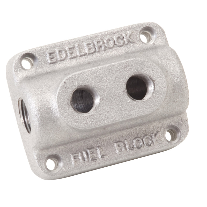 Edelbrock Fuel Block Dual Carburetor As Cast Edelbrock Fuel Block Dual Carburetor As Cast