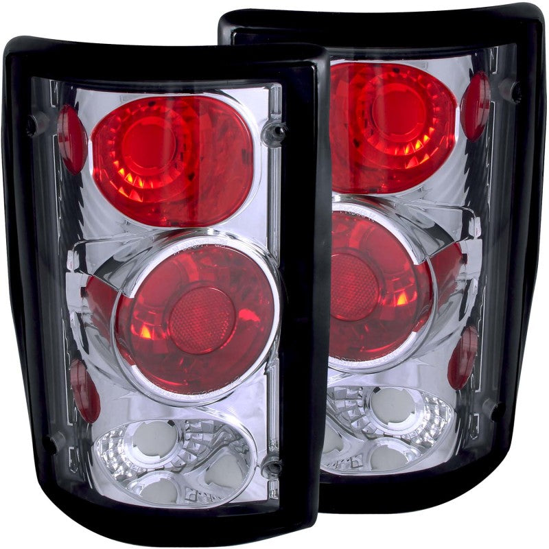 ANZO 2000-2005 Ford Excursion Taillights Chrome ANZO 2000-2005 Ford Excursion Taillights Chrome