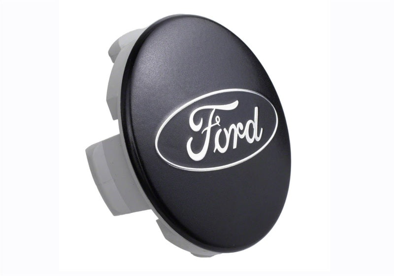 Ford Racing Ford Car Black & Chrome Wheel Center Cap Kit - Satin Ford Racing Ford Car Black & Chrome Wheel Center Cap Kit - Satin