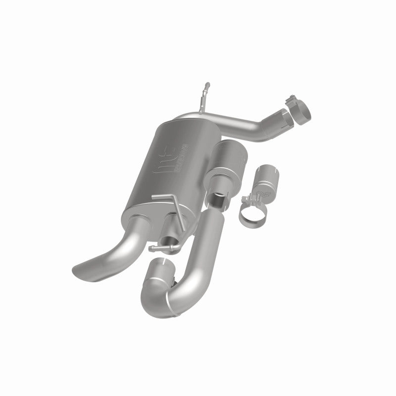 MagnaFlow 07-18 Jeep Wrangler JK Overland Series Axle-Back Exhaust System MagnaFlow 07-18 Jeep Wrangler JK Overland Series Axle-Back Exhaust System