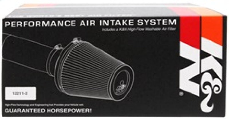 K&N Performance Intake Kit TYPHOON; HONDA FIT L4-1.5L, (SILVER) 07-08 K&N Performance Intake Kit TYPHOON; HONDA FIT L4-1.5L, (SILVER) 07-08